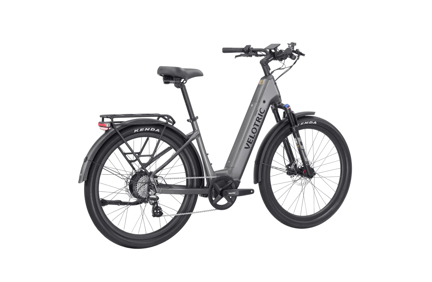 Grey Veloctric Discover 2 from side