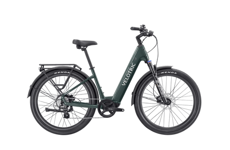Green Veloctric Discover 2 from side