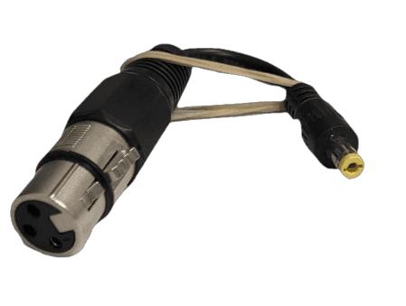 Charger XLR to 2.1 Barrell Adapter