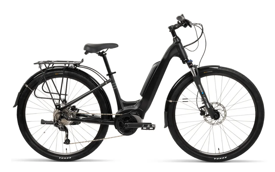 THE BOSCH STEP-THRU PLUS E-BIKE Black