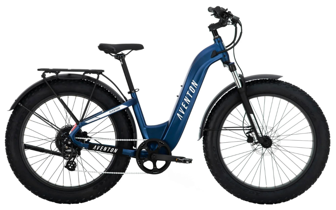 blue Electric Bike image
